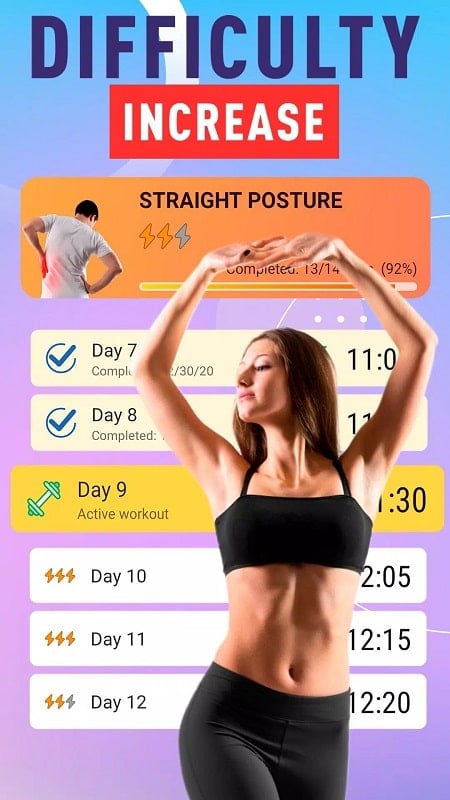 Straight Posture Tangkapan skrin 2