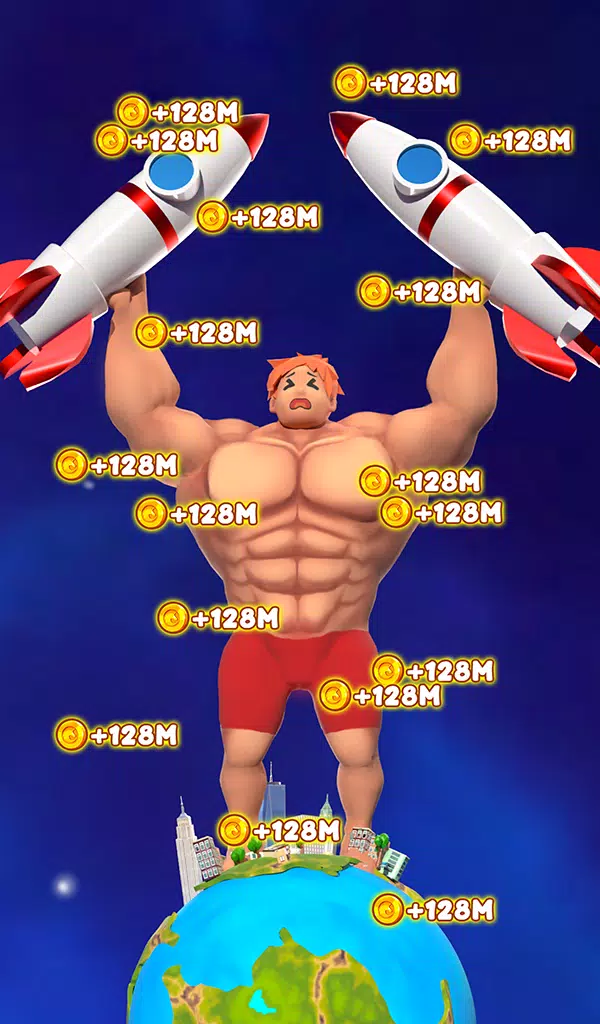 Gym Idle Clicker: Fitness Hero ဖန်သားပြင်ဓာတ်ပုံ 1