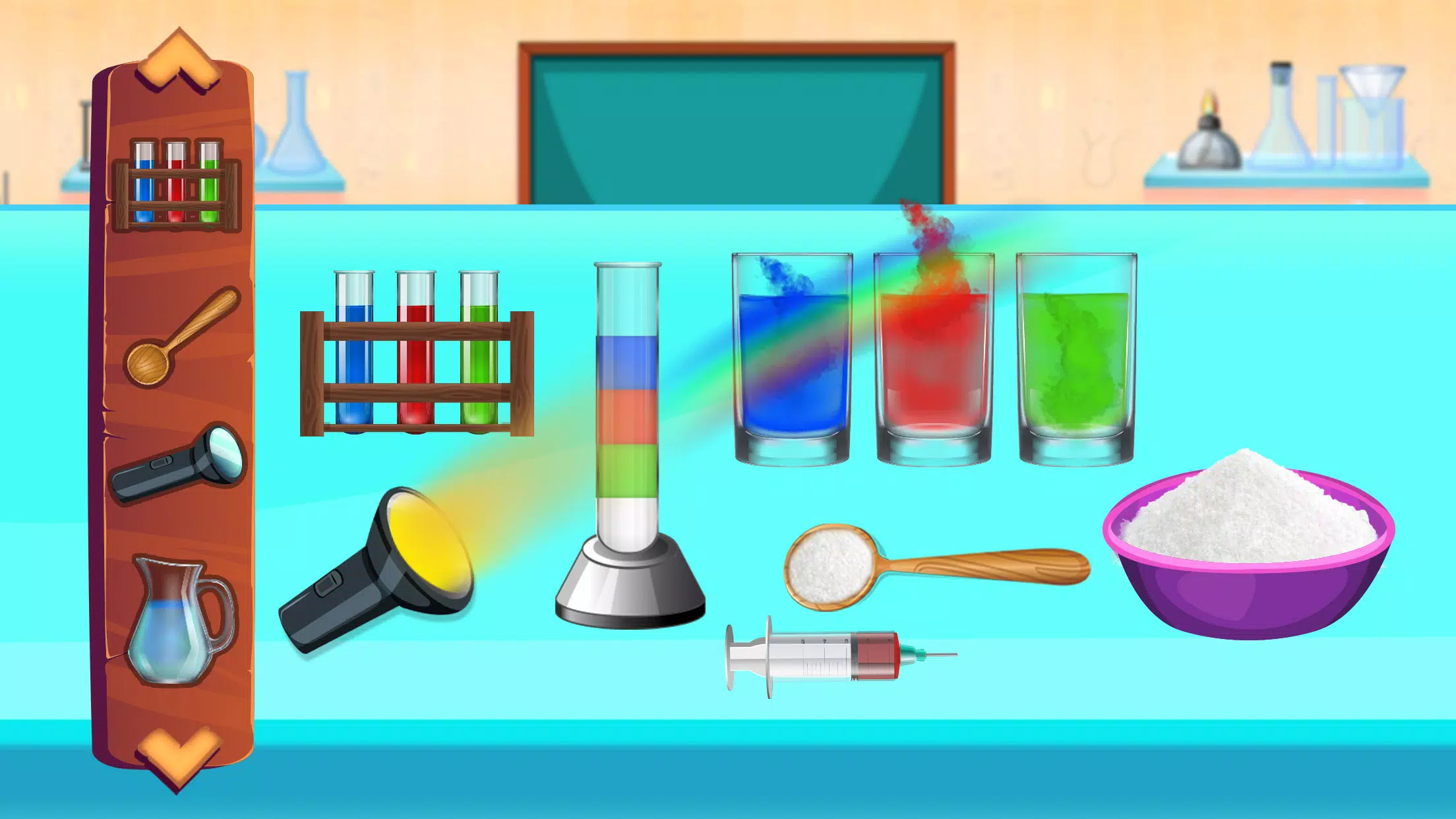 Girls High School Science Lab Скриншот 2