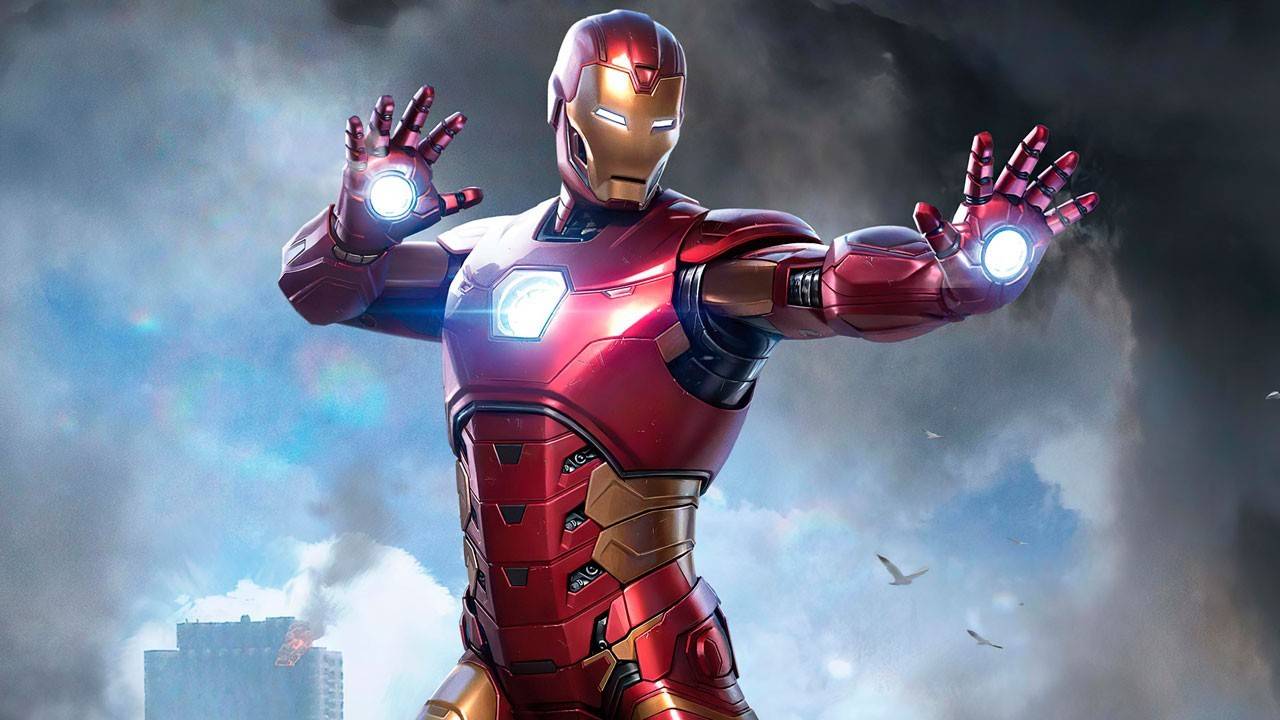 Homem de ferro no jogo dos Vingadores da Marvel