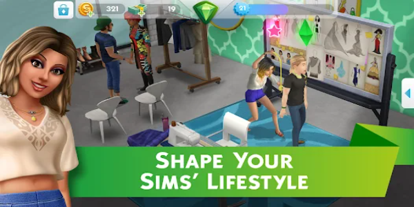 The Sims Mobile Captura de tela 0