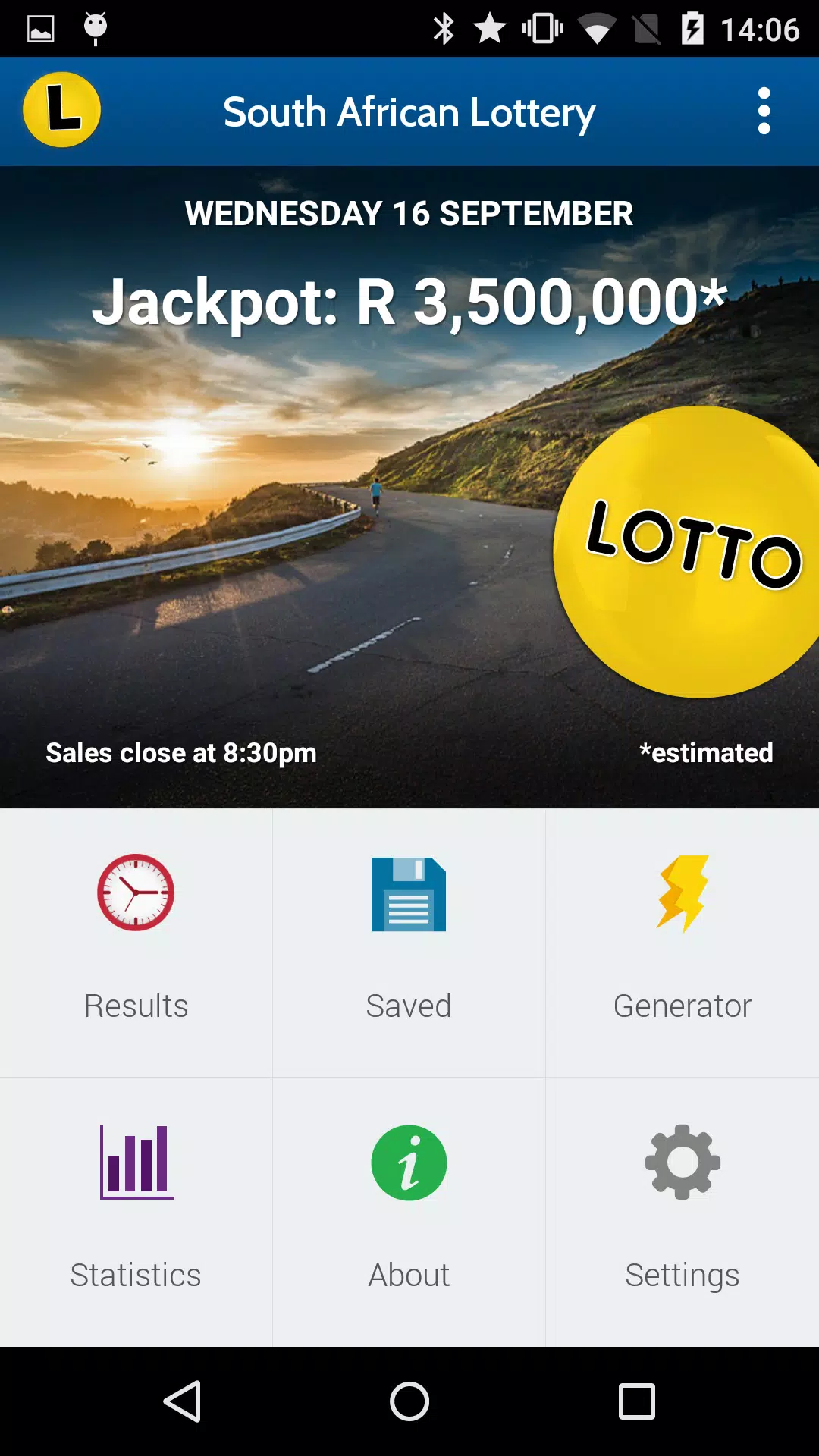 SA Lotto & Powerball Results應用截圖第0張