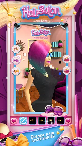 Hair Salon Games for Girls应用截图第1张