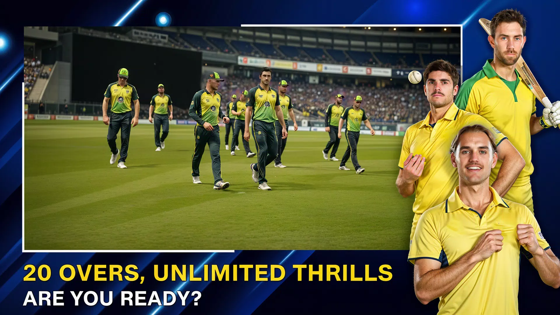 Cricket Champions Real 3D Game スクリーンショット 0