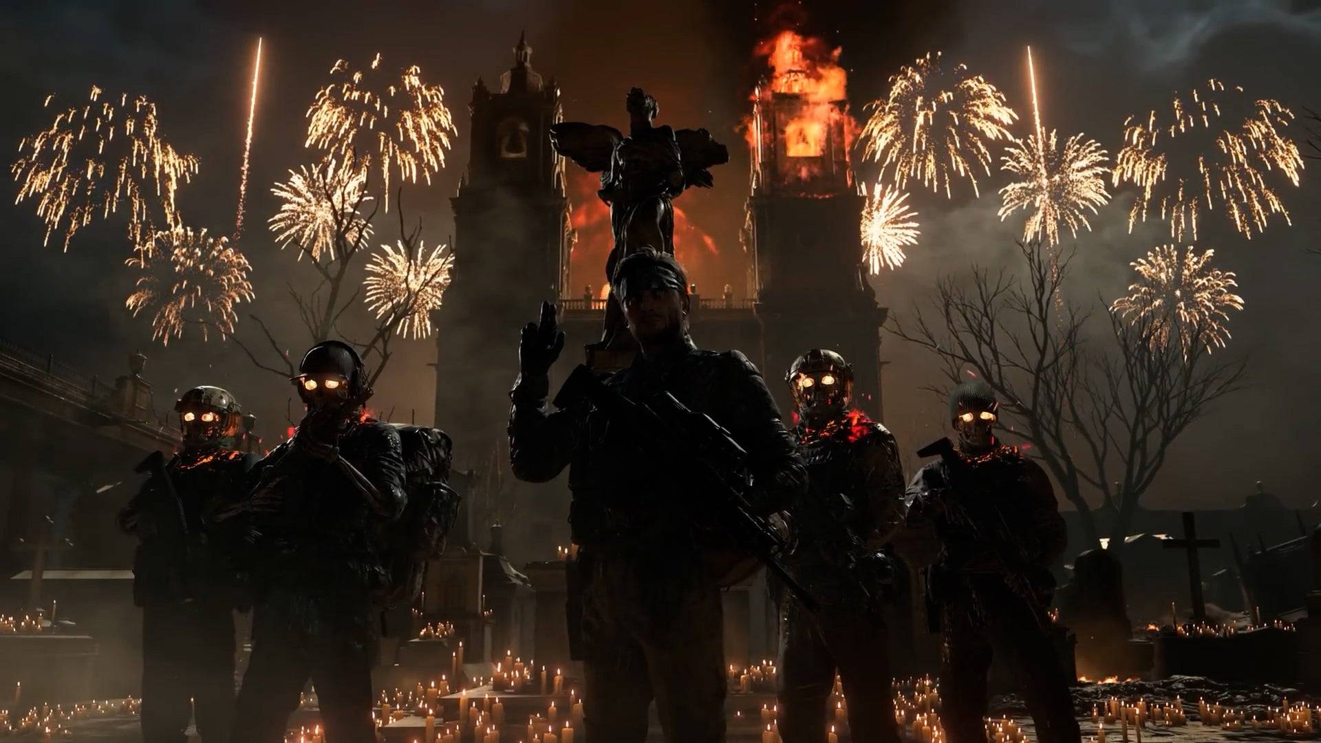 尼爾和他的不死部隊。圖片來源：Kojima Productions