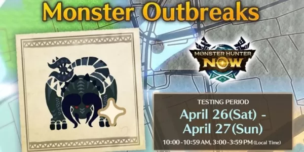 Nuova funzione di focolaio di mostri aggiunta a Monster Hunter ora