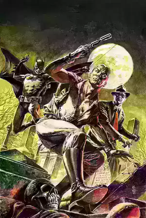 Batman crossover artwork