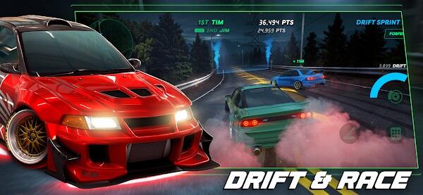 static shift racing mod apk