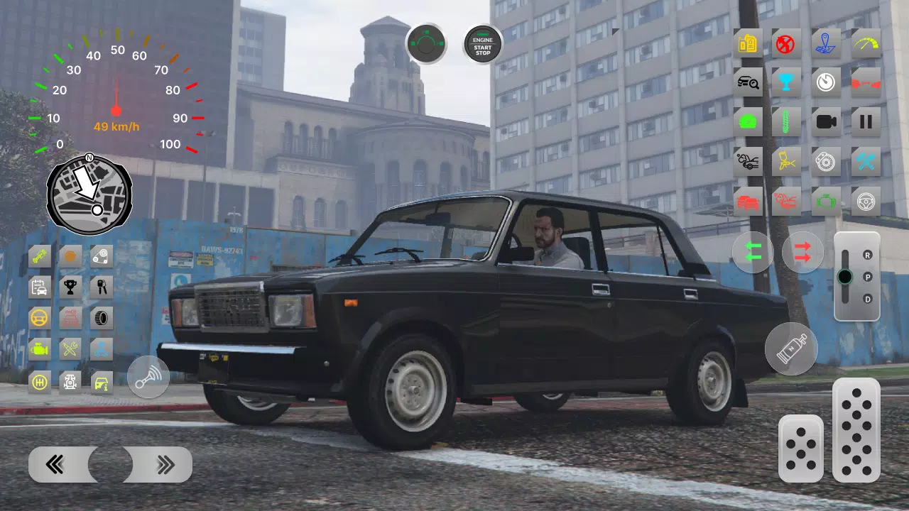 VAZ 2107 Simulator: Drift Lada Tangkapan skrin 0