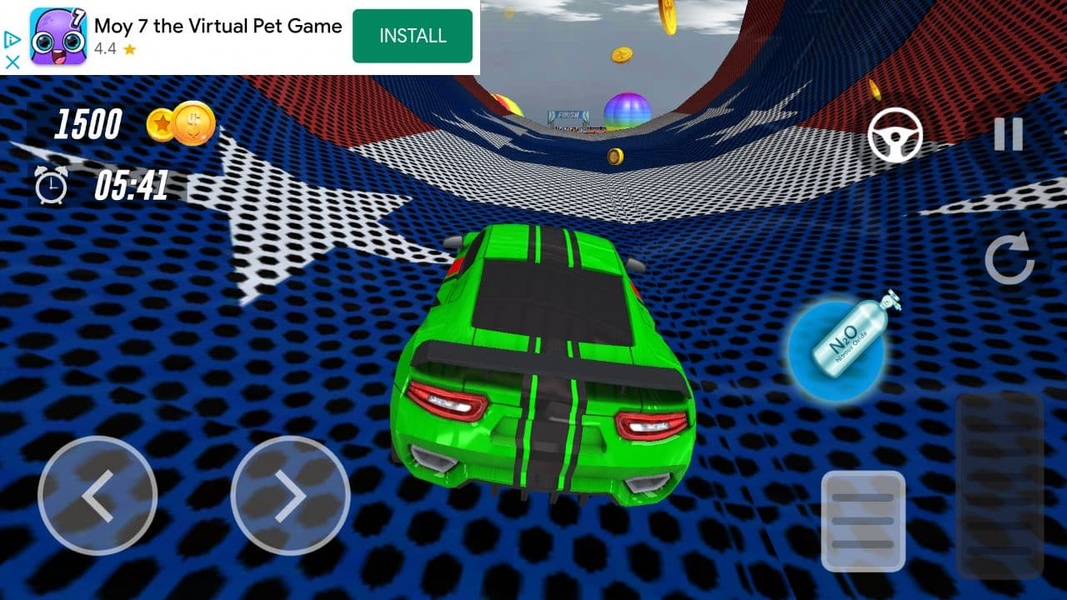 Superhero Car: Mega Ramp Games 스크린샷 3