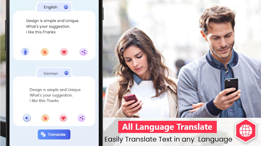 Text to speak : Translator স্ক্রিনশট 3