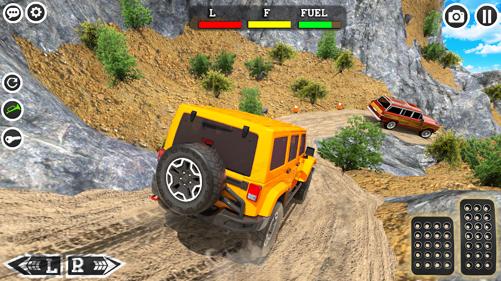 4x4 Mountain Climb Car Games Скриншот 3