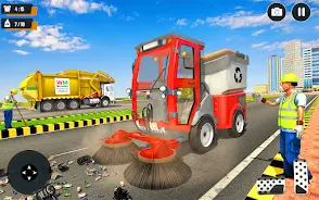 Real Garbage Truck Simulator स्क्रीनशॉट 0