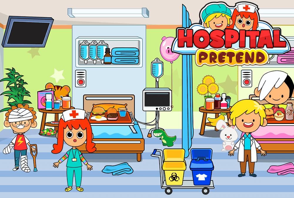 My Pretend Hospital Town Life Скриншот 0