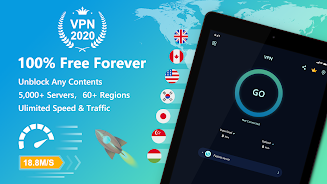 Free VPN Super™ -Fast & Secure Captura de pantalla 1