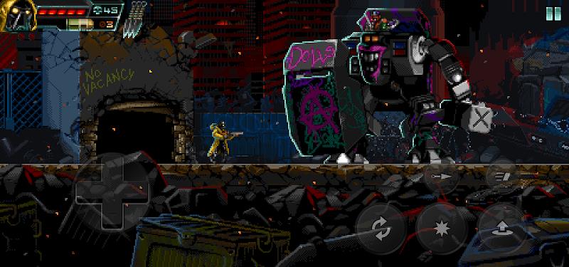 Huntdown: Cyberpunk Adventure Tangkapan skrin 2