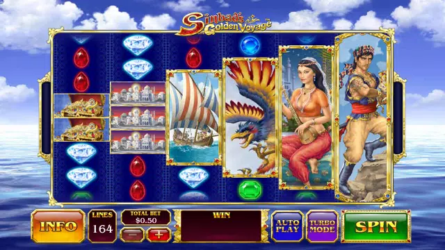 SINBAD'S GOLDEN VOYAGE (FREE CASINO SIMULATOR) Screenshot 1