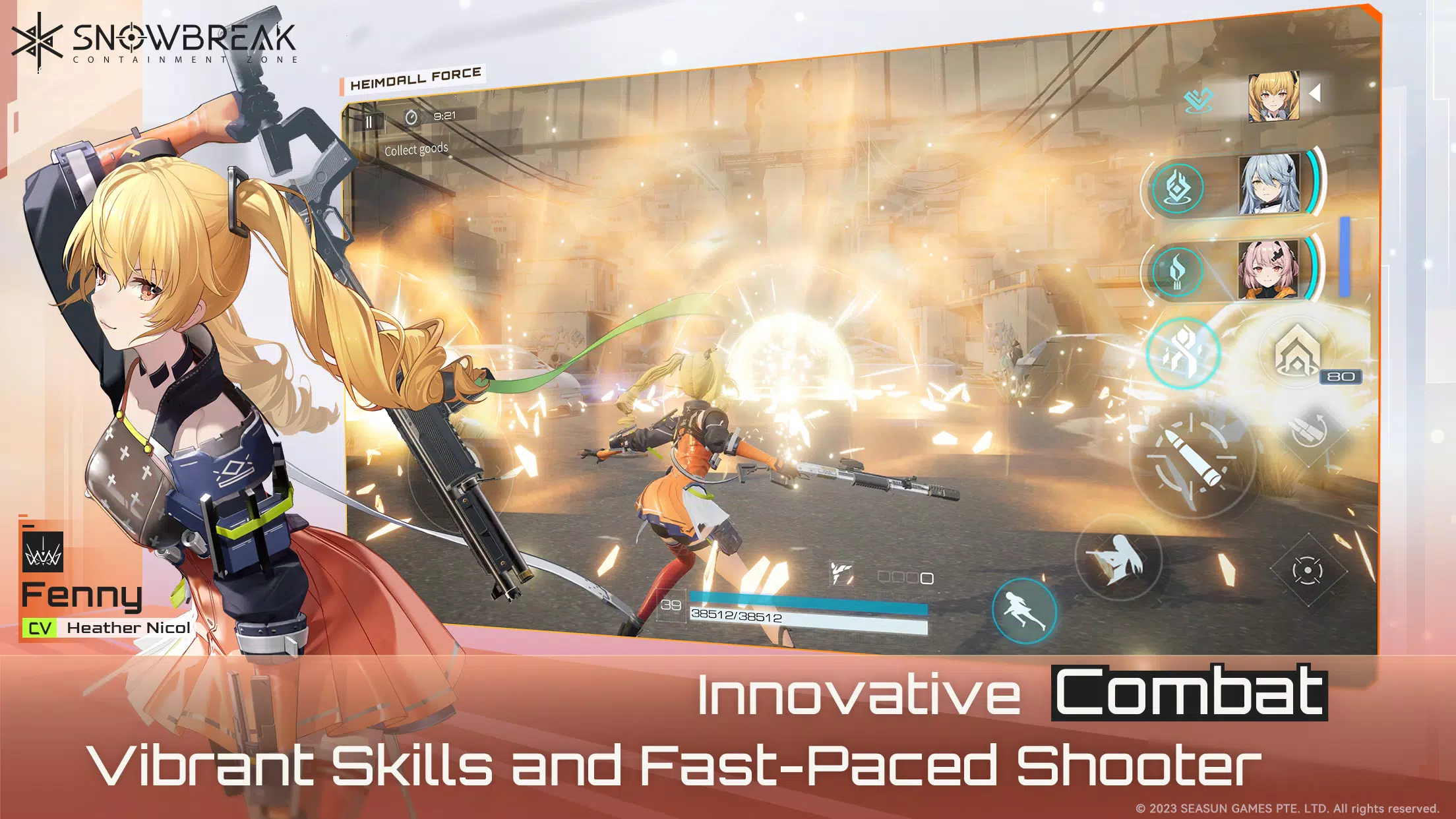 Snowbreak: Containment Zone スクリーンショット 3