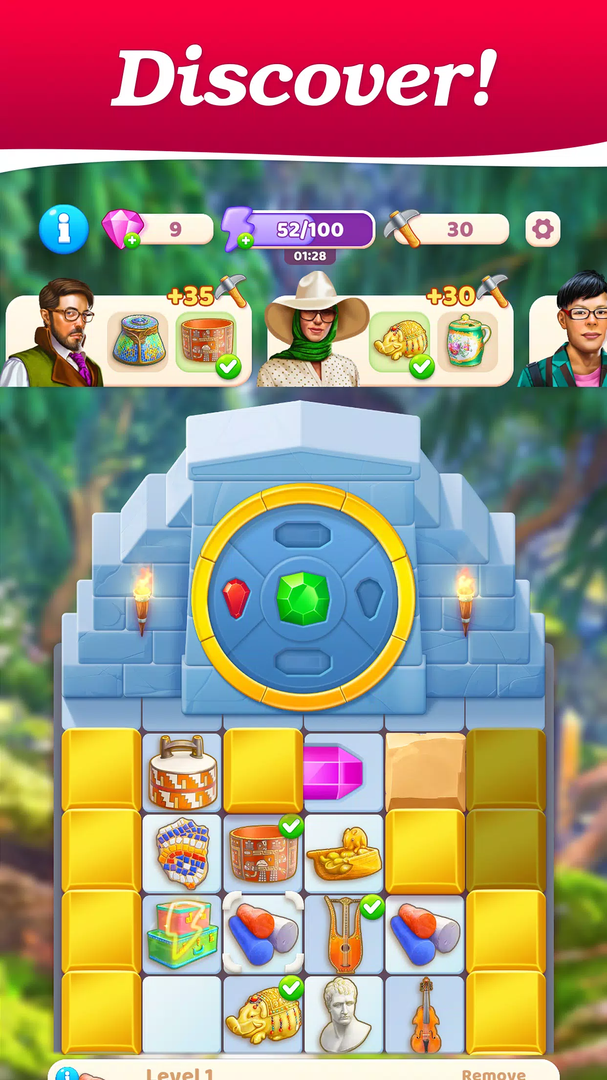 Merge Treasure Hunt－Match game Screenshot 1