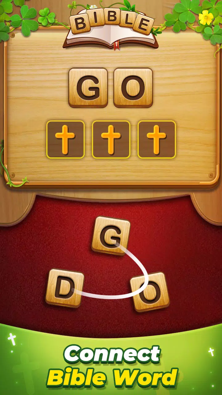 Bible Word Connect Puzzle Game Captura de tela 2