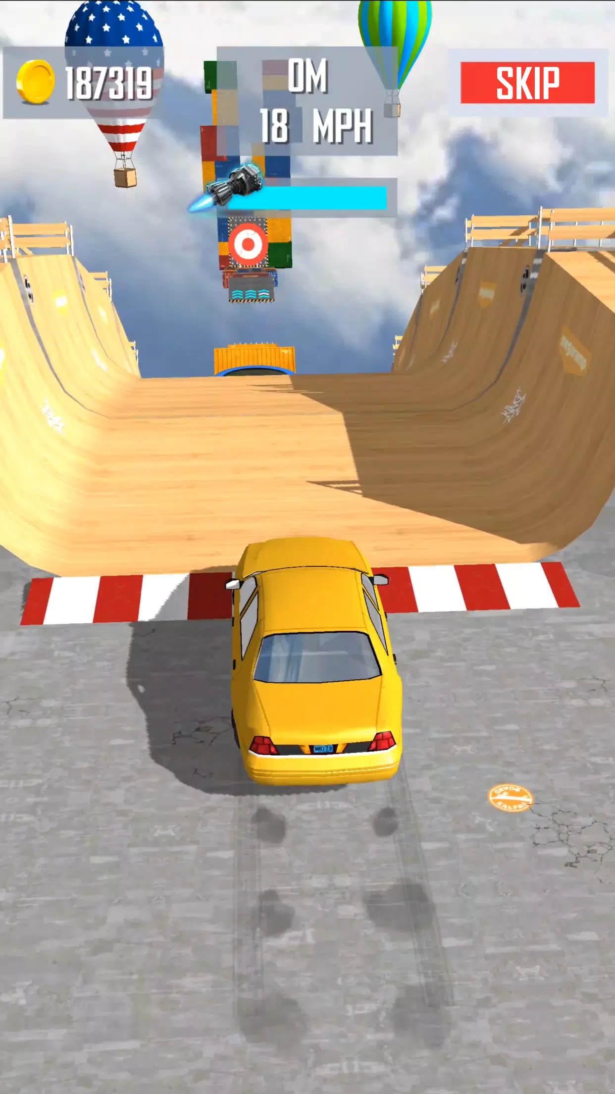 Mega Ramp Car Jumping Screenshot 3