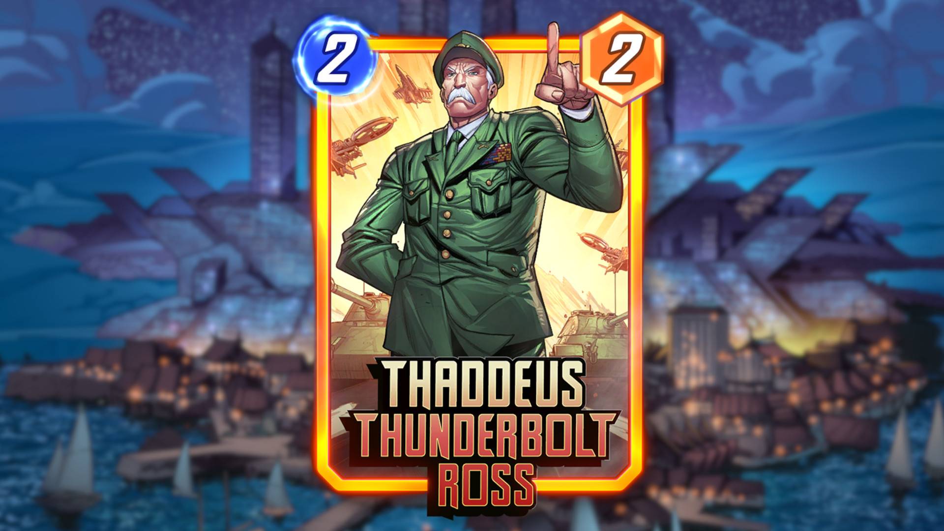 Thaddeus Thunderbolt Ross tốt nhất trong Marvel Snap