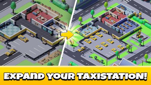 Idle Taxi Tycoon ภาพหน้าจอ 0