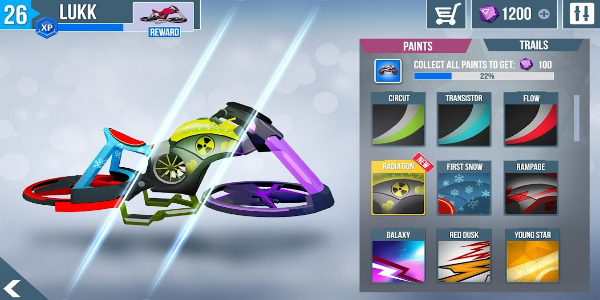Gravity Rider Zero Mod Tangkapan skrin 1