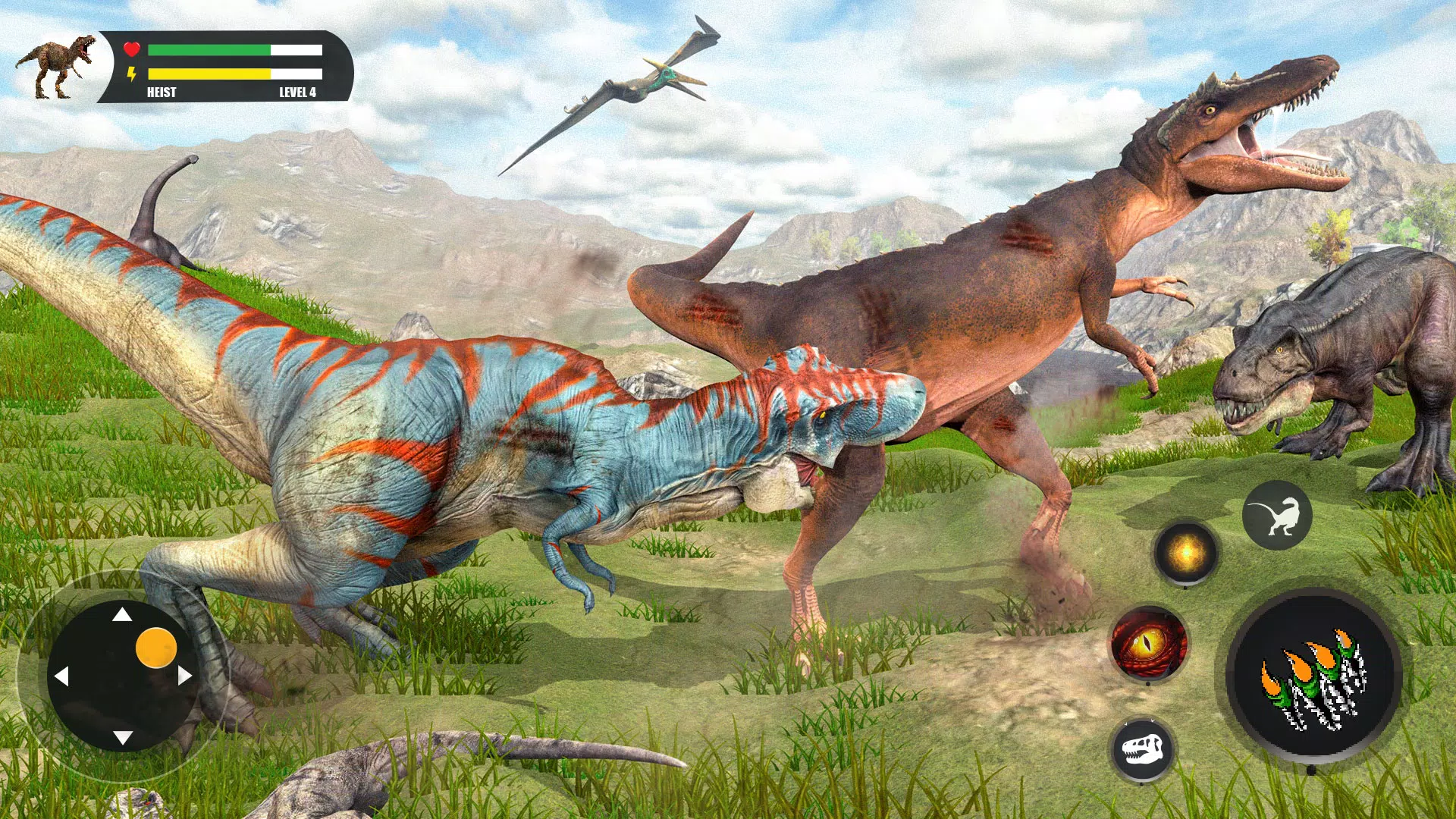 Real Dinosaur Simulator Games Ảnh chụp màn hình 3