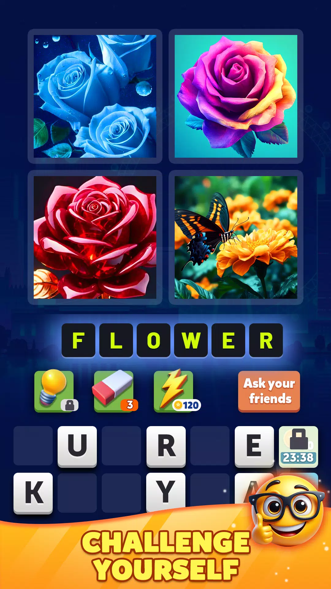 4 pics guess 1 word スクリーンショット 1