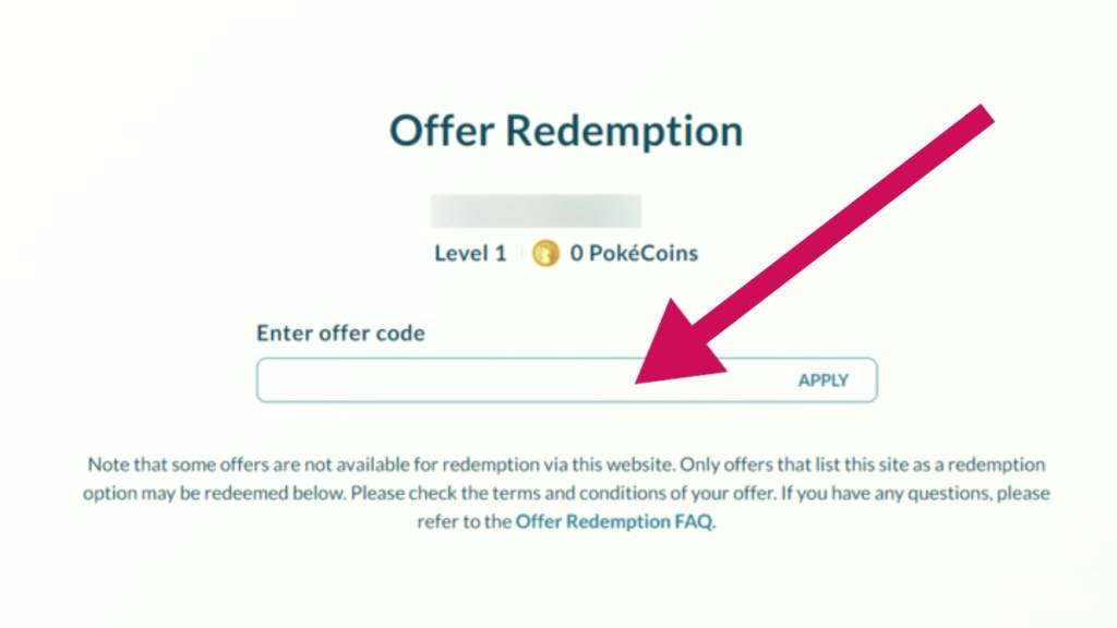 How to redeem codes in Pokémon GO