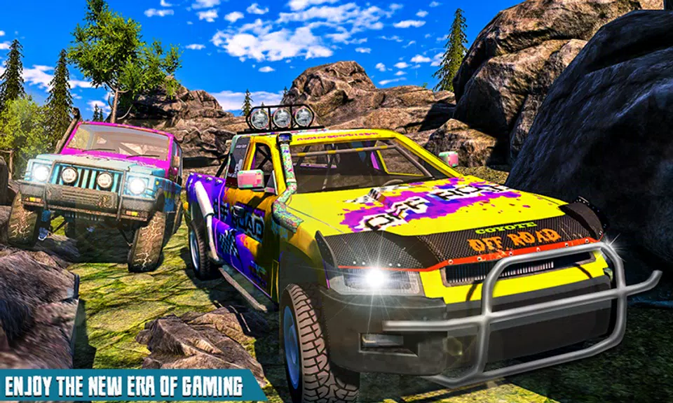 Monster 4x4 Offroad Jeep Stunt Racing 2019 Capture d'écran 3