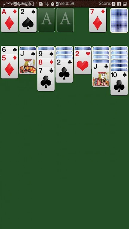 Solitaire New by Mo7mad Capture d'écran 1