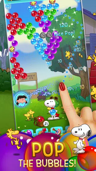 Bubble Shooter - Snoopy POP! スクリーンショット 0