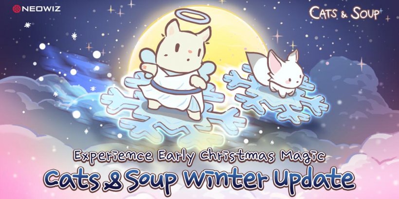 Cats & Soup Unveils Festive Pink Christmas Update