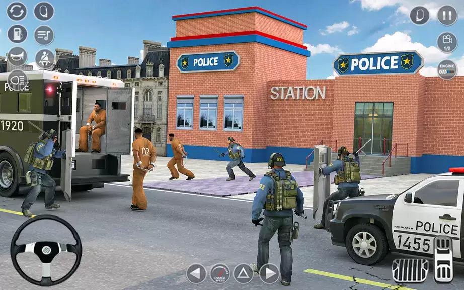 Police Car Driving Games 3D ภาพหน้าจอ 0