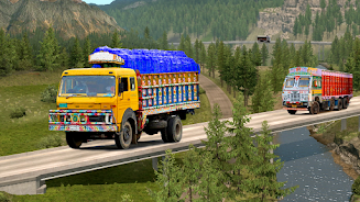 Indian Cargo Truck Simulator Captura de tela 1