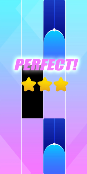 Gummy Bear Piano Tile Hop Game Screenshot 1