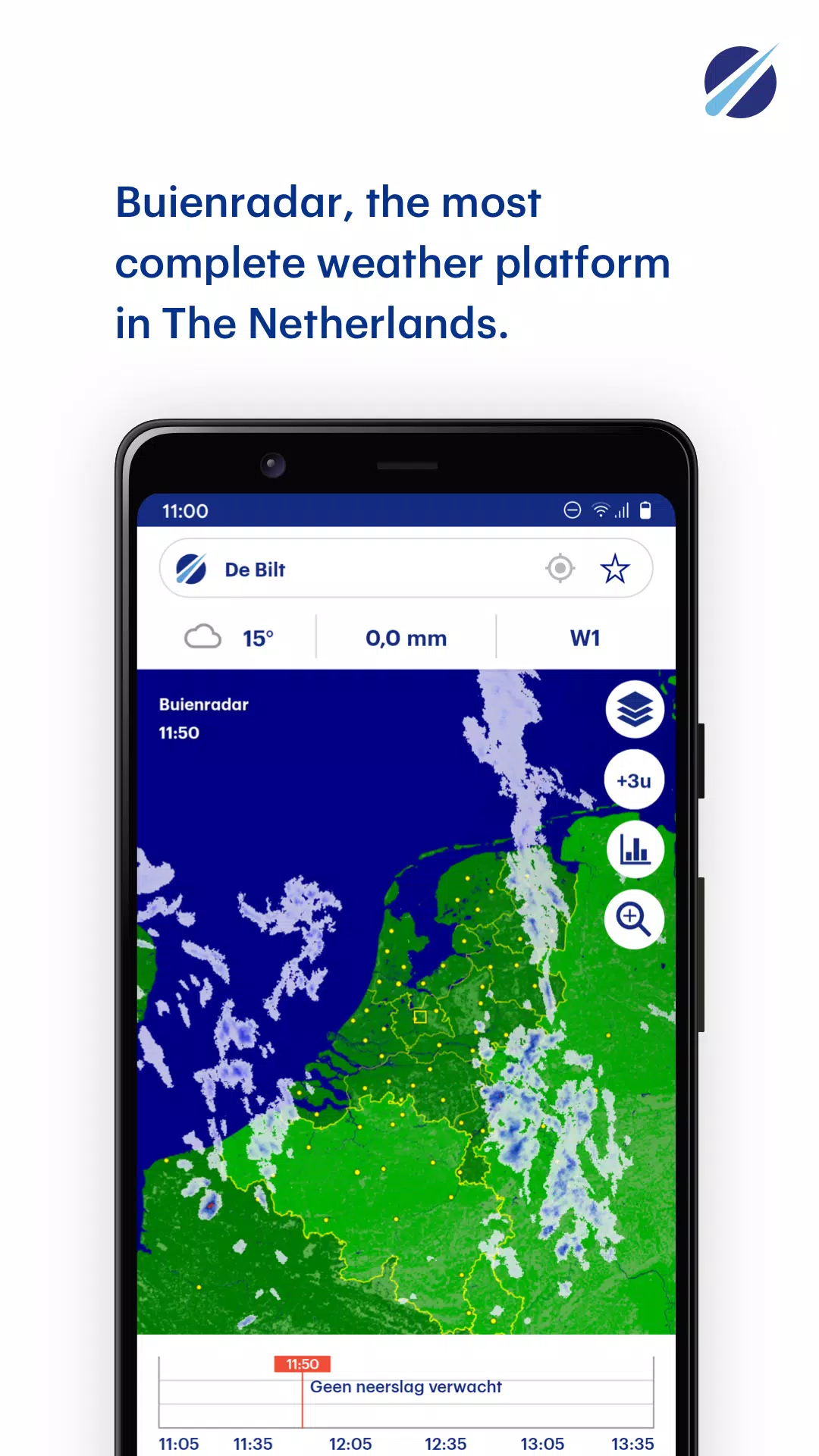 Buienradar Tangkapan skrin 0