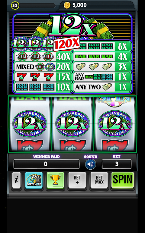 Diamond Triple - Vegas Slots Machines ဖန်သားပြင်ဓာတ်ပုံ 2