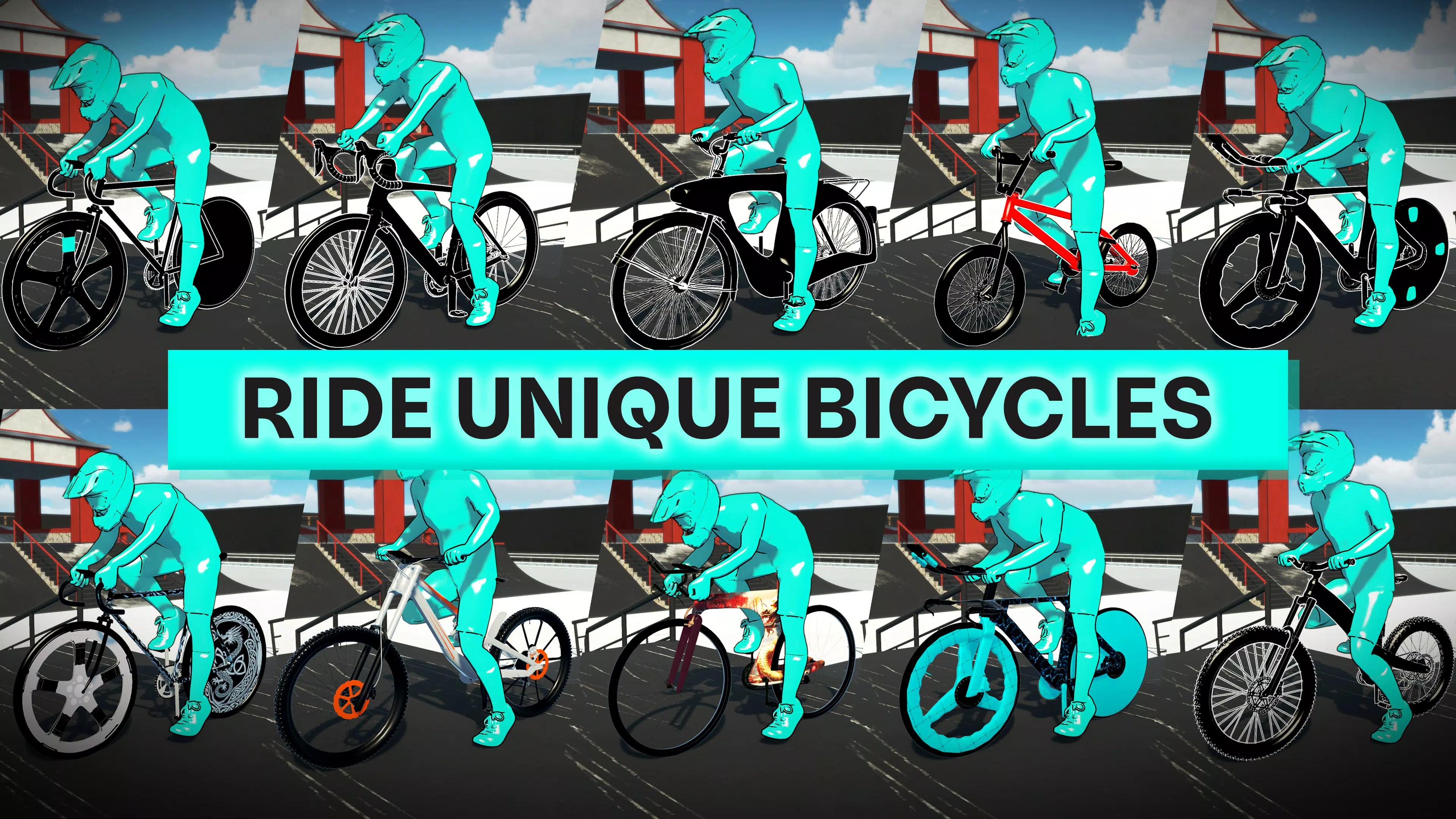 Bicycle Extreme Rider 3D ဖန်သားပြင်ဓာတ်ပုံ 2