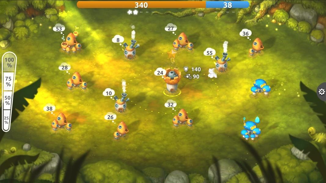 Mushroom Wars 2: RTS Strategy Ekran Görüntüsü 3