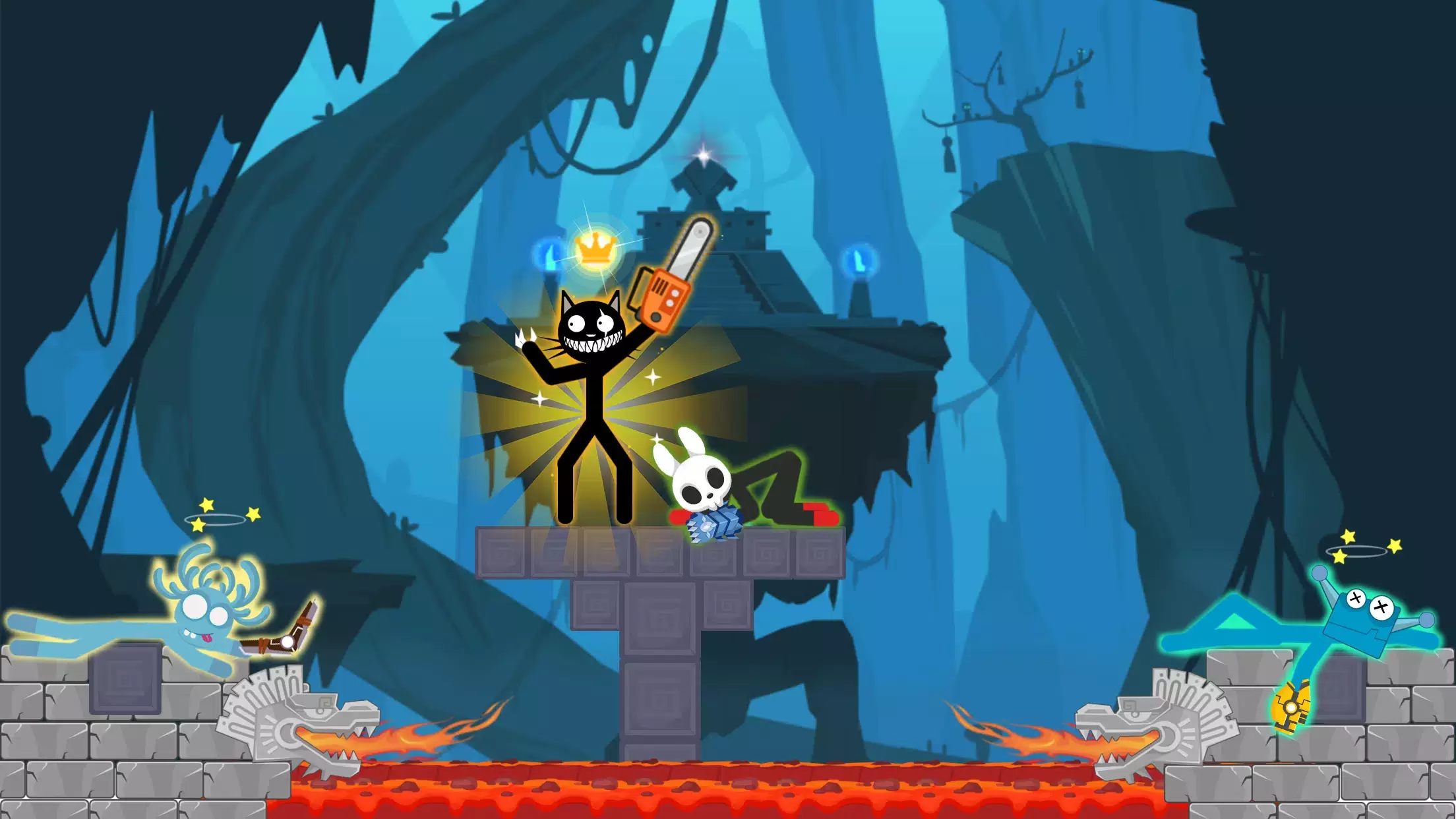 Supreme Brawl Stick Fight Game Screenshot 2