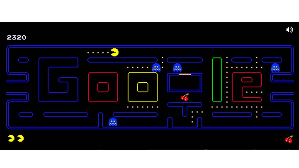 Permainan Pac-Man.