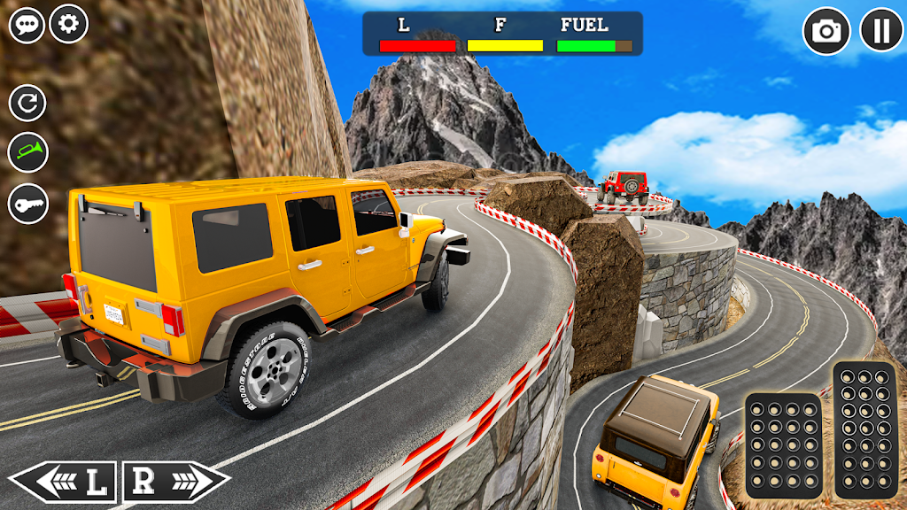 4x4 Mountain Climb Car Games Ekran Görüntüsü 0