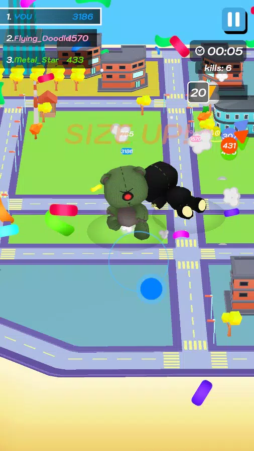Crazy Monster City Скриншот 2