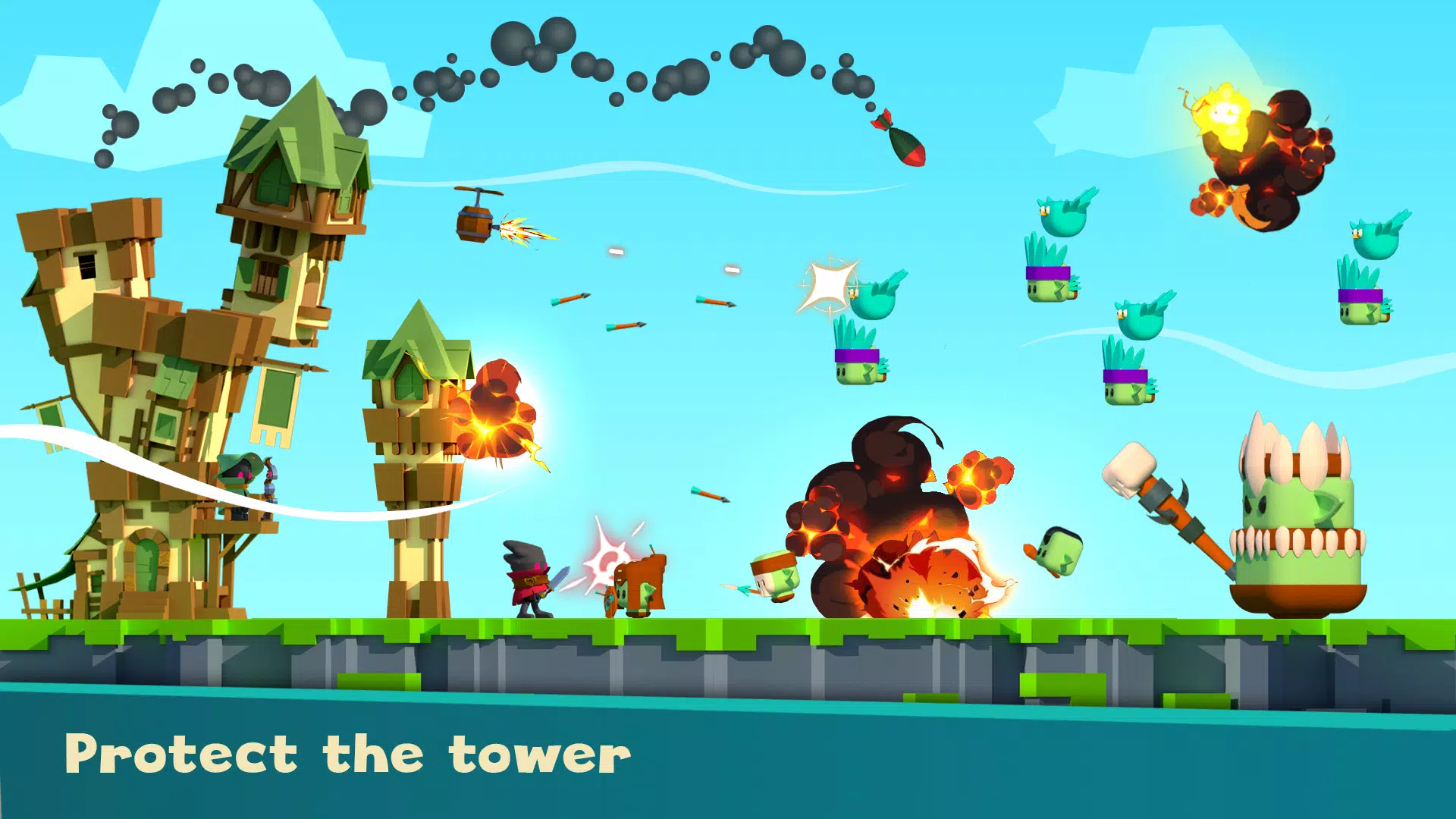 Tower Rush: Survival Defense Captura de tela 3