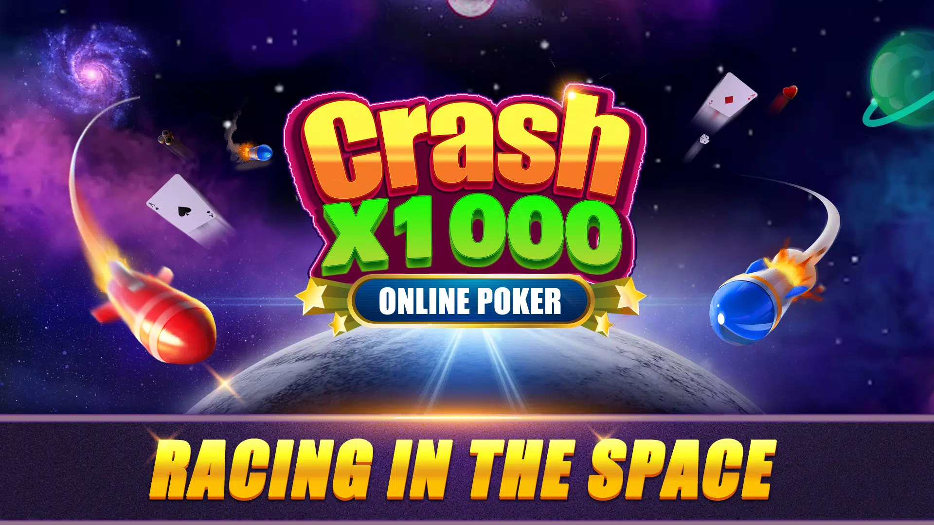 Crash x1000 - Online Poker Tangkapan skrin 1