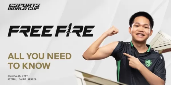 Free Fire ตั้งค่าการแข่งขันที่ Esports World Cup 2025 ด้วยสระว่ายน้ำรางวัล $ 1M