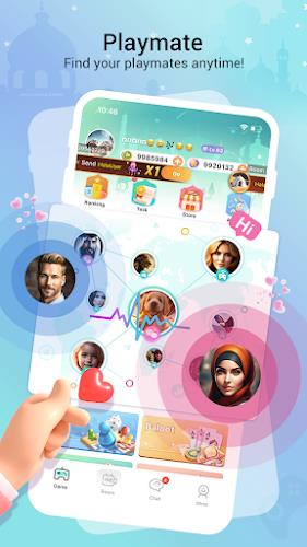 Playmate: Games & Voice Chat Tangkapan skrin 0